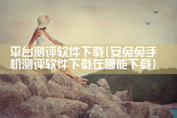 平台测评软件下载
